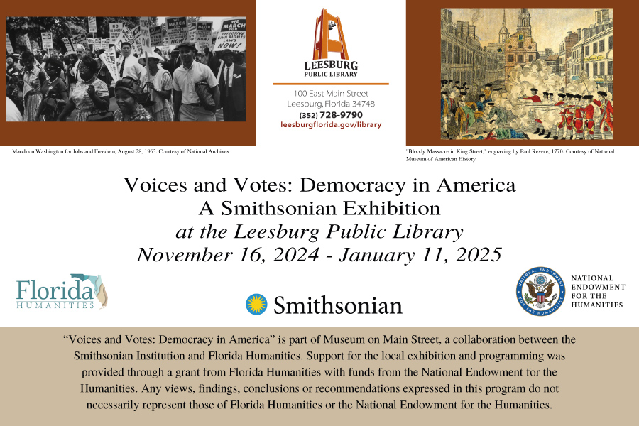 Voices and Votes Smithsonian exhibition